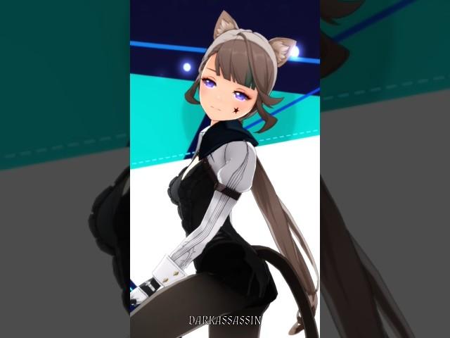 Lynette - Queen Card【Genshin Impact MMD】