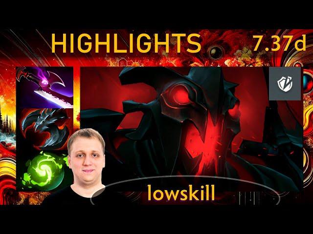 ⭐ 7.37d lowskill Shadow Fiend |K+A-D - 20 KP - 67%| Carry Highlights - Dota 2 Top MMR