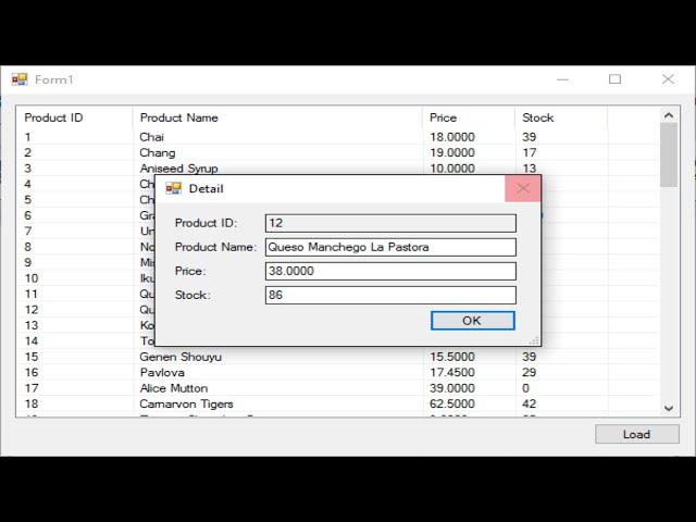 C# Tutorial - How to pass ListView row data to another Form C#.Net | FoxLearn