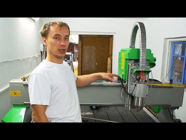 Пуск и наладка Фрезерного ЧПУ станка CNC router 1325: подключение, запуск, настройка