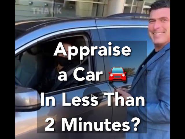 How to appraise a car fast simple and easy in under 2 minutes.