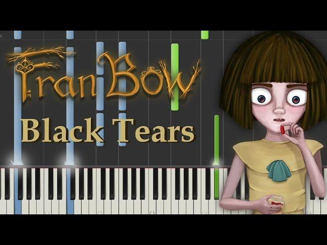 Fran Bow - Black Tears (Piano Sheet Music)