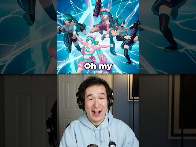 Crashing Out with Hatsune Miku  (Fortnite Festival)