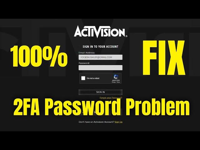 How to fix COD Warzone 2FA Incorrect Password and Code Combination issue.