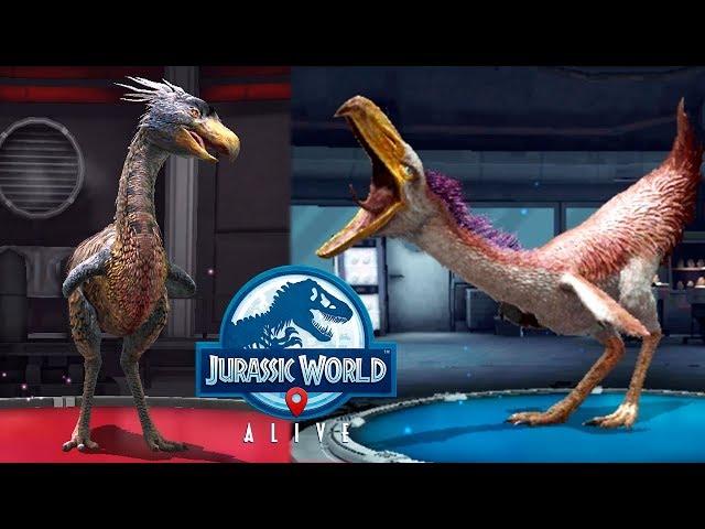 КЕЛЕНКЕН и ФОРОЗАУРА гибрид террор птицы Jurassic World Alive