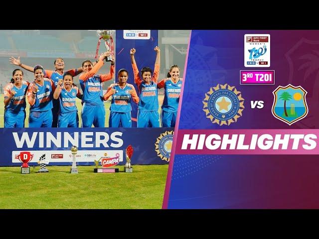 India Vs West Indies Woman's Cricket Highlights | HIGHLIGHTS |@ThESRM.04 #indiavswestindie