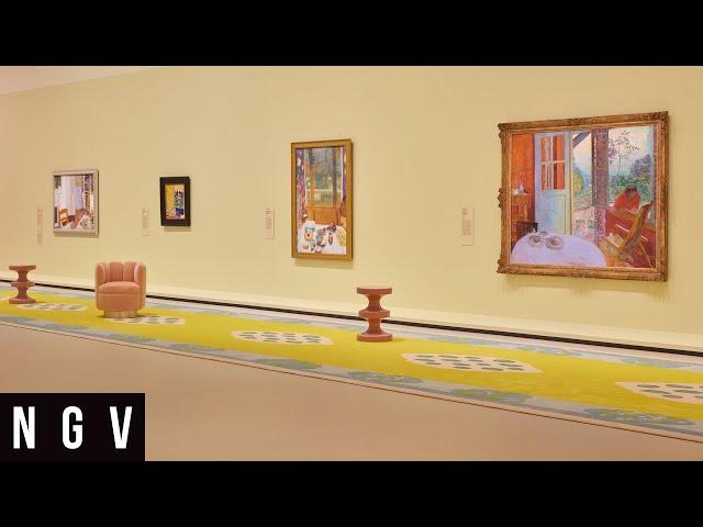 NGV's Pierre Bonnard | Designed by India Mahdavi exhibition introduction