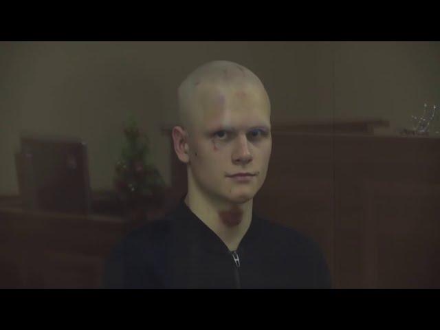 Russian Murderer tries to escape from Court Room