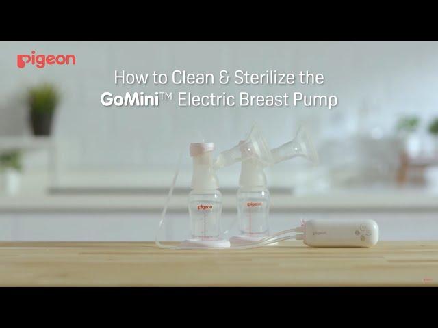 How to Clean and Sterilise Your PIGEON GoMini™ Double Electric Breast Pump