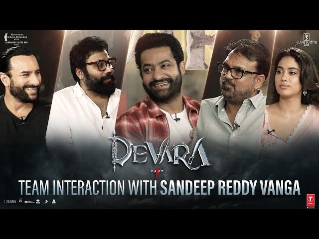 Devara Team x Sandeep Reddy Vanga | NTR, Saif Ali Khan, Janhvi, Koratala Siva | Sep 27