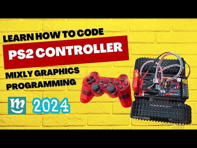 (Arduino Block Coding #6) Arduino PS2 Controller Tank Tutorial | Easy for Beginners #arduino #PS2