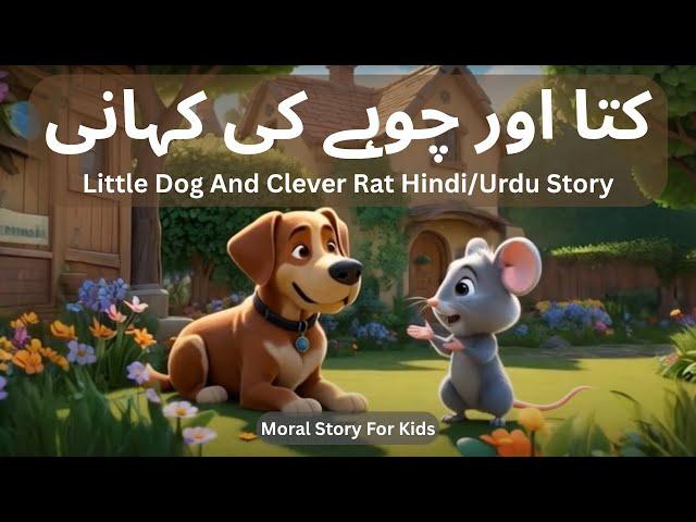 "Danny Kutta aur Mia Choohiya ki Dosti ka Sabak in Urdu/Hindi Story"|Childhood Education