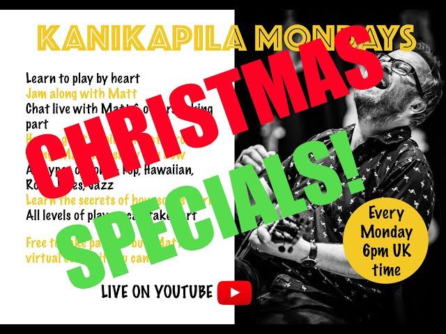 Live ukulele jam - Christmas special! Kanikapila with Matt