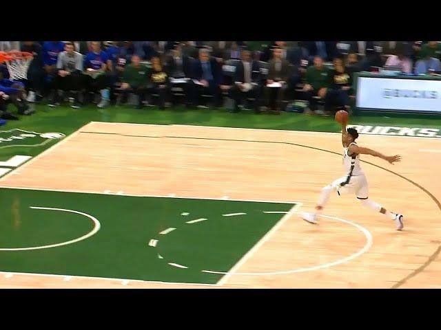 Giannis plays but they get increasingly more freakish