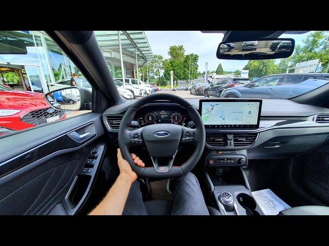 Ford Focus ST Hatchback 2023 Test Drive POV | 4K