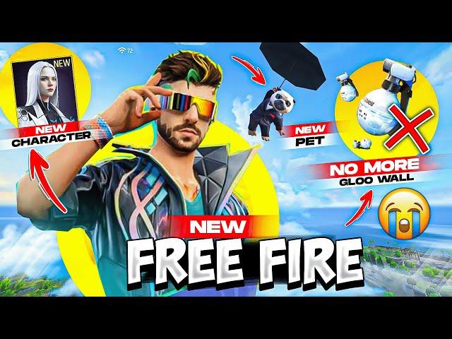 No More Gloo Wall  But New Character Is Op! Free Fire Advance Server Gameplay