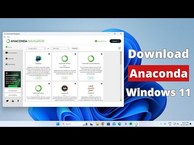 How to Download and Install Anaconda Python in Windows 11