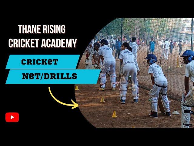 WATCH: Unforgettable Net Session at Thane Rising Cricket Academy!