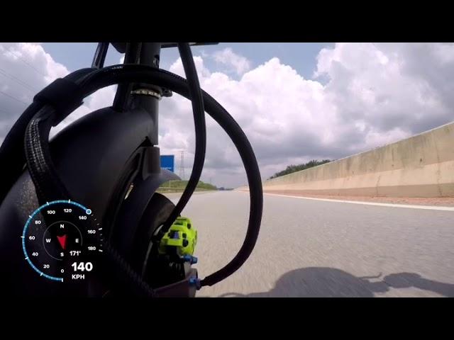 Fastest DUALTRON ULTRA by Synergy Scooters @ 149km/h