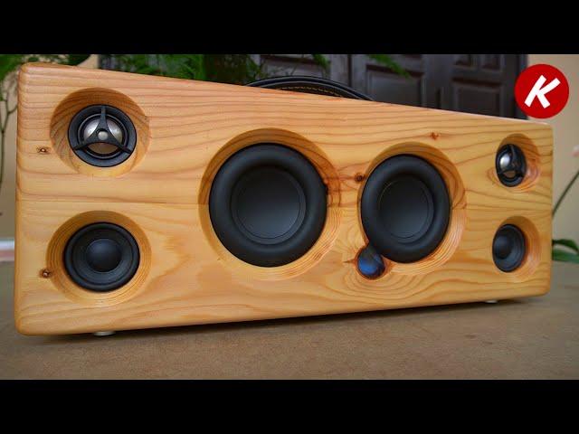 DIY Bluetooth Speaker  Using Pallet Wood