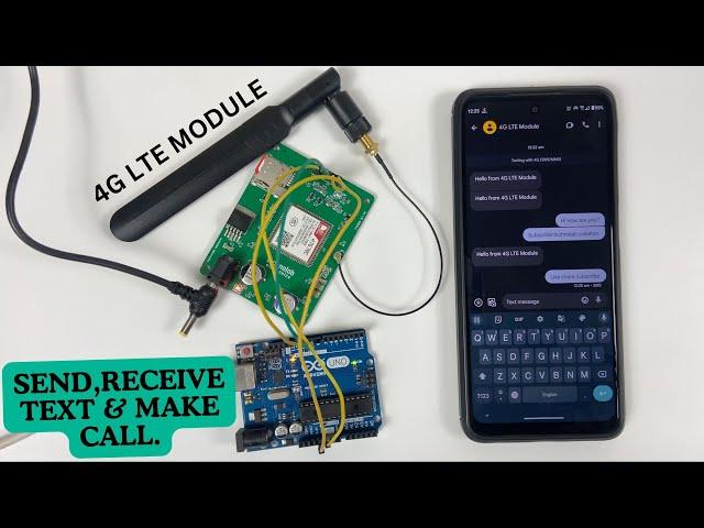 4G LTE Module : How to Send, Receive & Make Call using AT Commands. | JLCPCB.