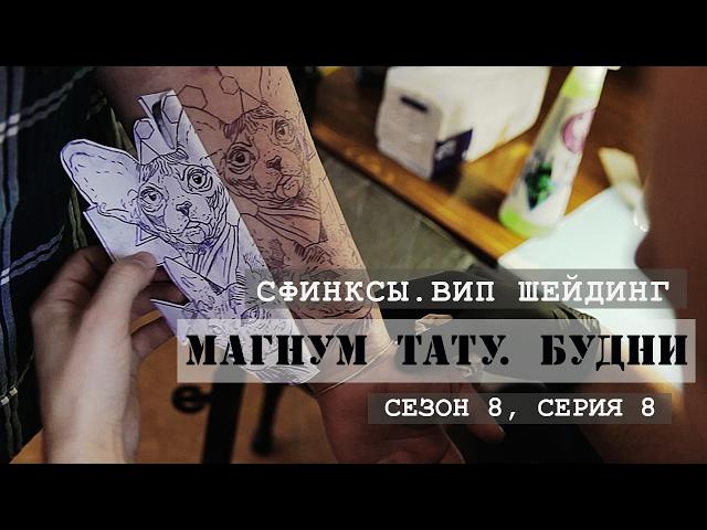 Сфинксы. Вип шейдинг - «Магнум тату. Будни» [Сезон 8, серия 8]