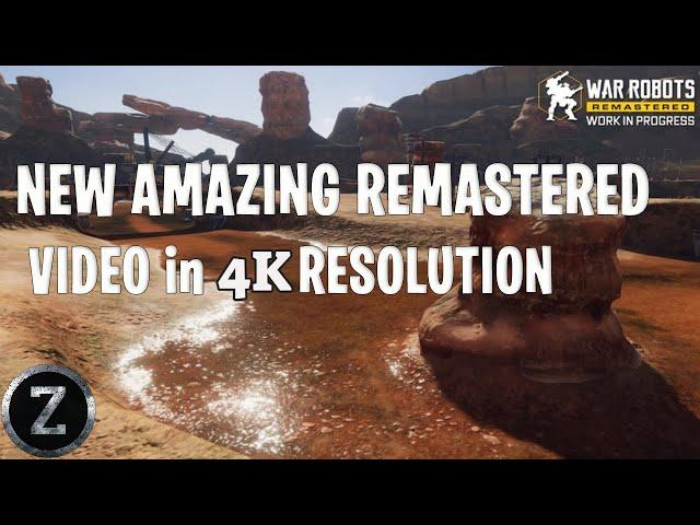  NEW AMAZING REMASTERED 4K VIDEO | War Robots - Test Server | War Robots Remastered - Gameplay