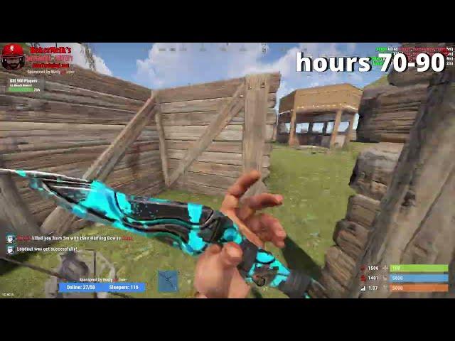 I spent 100 hours training bow... Here`s what I learned (Rust)