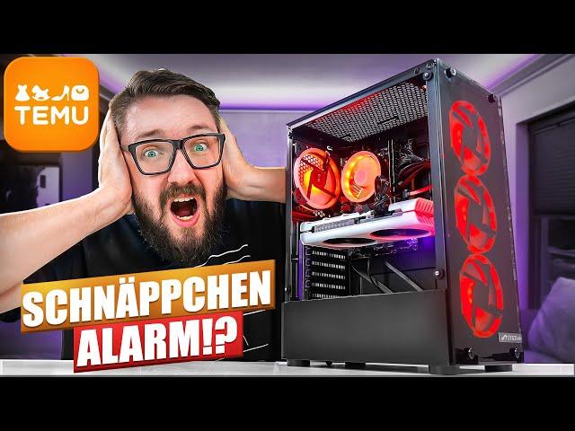 SCHROTT oder SCHÖN??  TEMU Gaming PC getestet