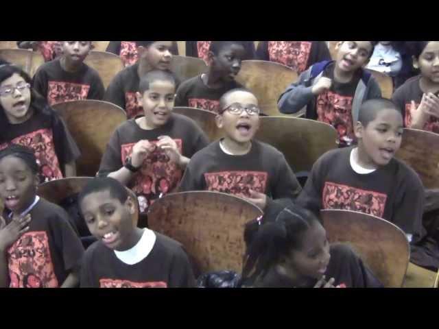 PS22 Chorus "EDGE OF GLORY" Lady Gaga