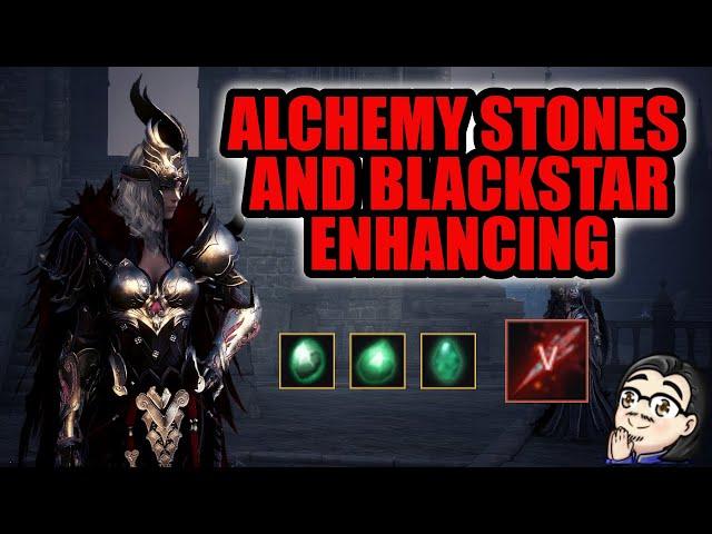 Alchemy stone of life & PEN Blackstar enhancing in Black desert online