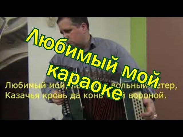 Любимый мой караоке