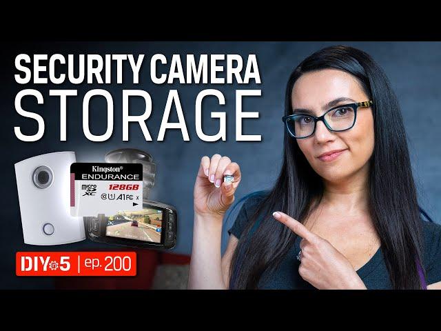 Storage for Home Security Cameras and Dashcams – DIY in 5 Ep 200