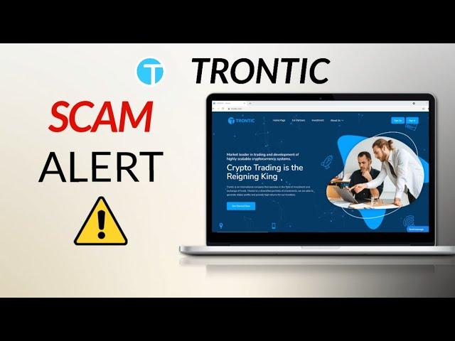 Trontic is Scam! Never Invest here 