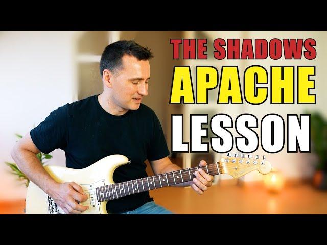 How To Play APACHE by THE SHADOWS