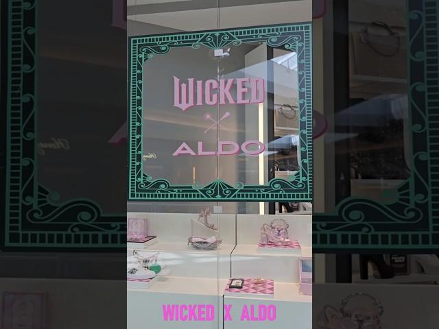 WICKED X ALDO #WickedxALDO #glinda #elphaba #aldoshoes #reels #shorts #WickedMovie #heels #sneakers