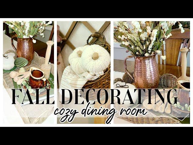  FALL CLEAN AND DECORATE WITH ME! | MAXIMALIST FALL KITCHEN DECOR |COTTAGE KITCHEN |ROBIN LANE LOWE