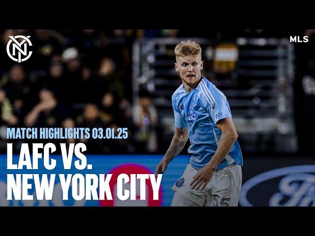 Match Highlights | LAFC 1-0 New York City FC | March 01, 2025