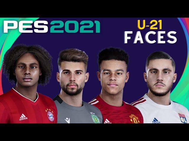 PES 2021: U-21 PLAYER FACES for Master League | Wonderkids | Season Update News