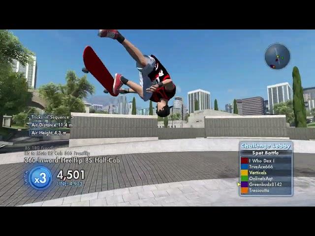 Skate 3: This Trickline is on Hardcore Difficulty!