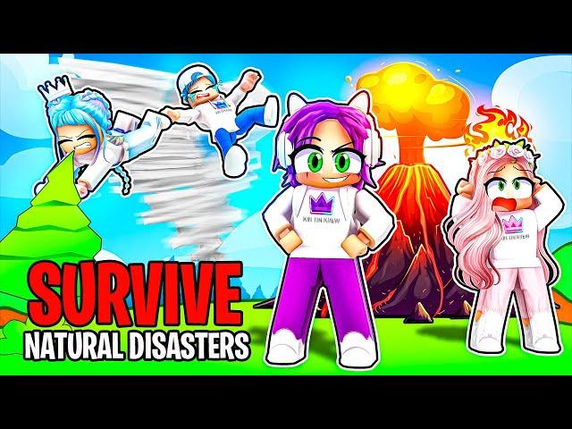 We Have To SURVIVE Natural Disasters To Become SUPERHEROES And Save A Smelly Grandma!