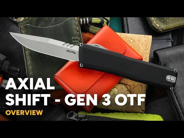 Axial Shift Gen 3 - MagnaCut OTF Automatic Knife Overview