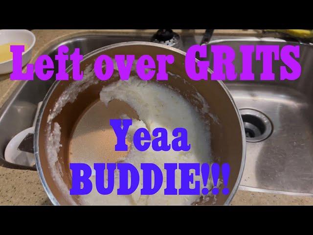 Leftover GRITS!!  YEA BUDDIE!!! Roadmaps and Chaos Fulltime RV Living Camping Boondocking Nomad Life