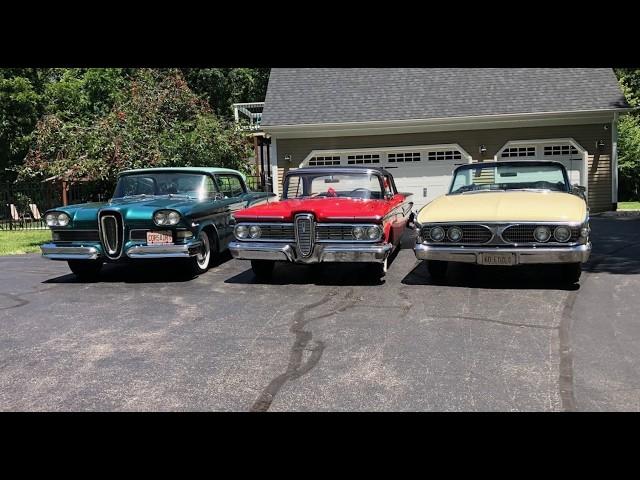 Getting an Edsel cation ! All three years 1958 1959 & 1960 Edsel on My Car Story with Lou Costabile