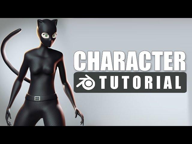 Blender Character Modeling Tutorial - For Beginners - Part 1