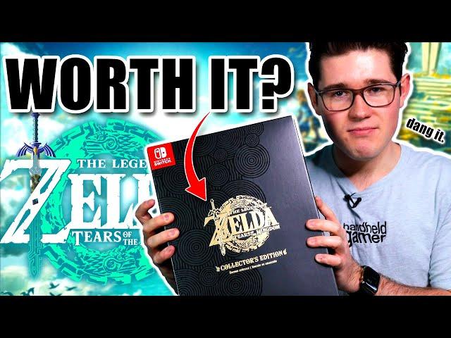 Is The Legend of Zelda TOTK Collector's Edition Worth it? | Unboxing & First Impressions