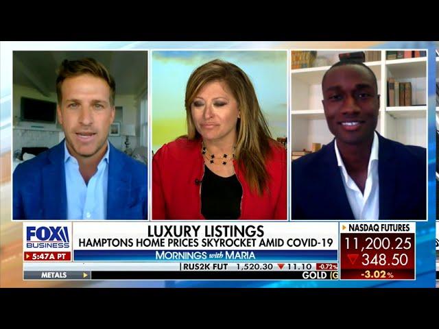 Morning's With Maria -  Million Dollar Beach House Stars On HOT Hamptons Real Estate