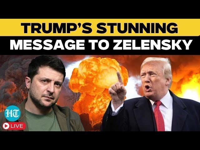 Trump Speech Live: Trump's Shocking Reveal on Russia-Ukraine War| Trump News | Zelensky | Putin