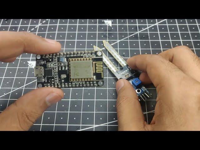 How to use Soil Moisture Sensor With ESP 8266 NodeMCU