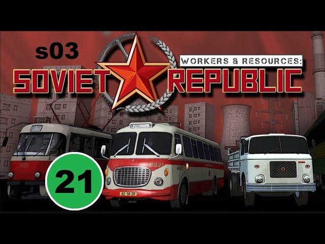 Workers & Resources (s03-21) - Продолжаем застройку городка.